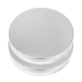 PACKOVE 2Pcs Ultra Thin Reusable Loose Powder Box with Mirror Portable Makeup Container for Travel and Home Use Chic Design for Easy Dispensing and Durability