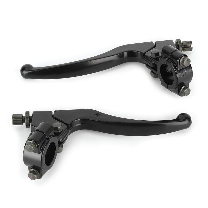 Pair Universal Motorcycle Clutch Levers Drum Brake Handle for Dirt