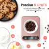Benechef Premium Digital Kitchen Scale, Precision Accurate to 1g, Stainless