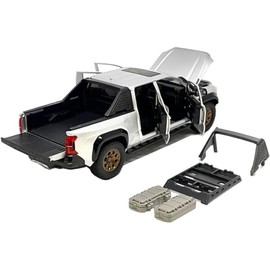 Diecast Model Car Compatible for Toyota Tacoma Trailhunter Diecast Model Truck, 1:24 Scale, Silver, 2024 Edition New Tooling Die-Cast Limited Edition H08777-SIL