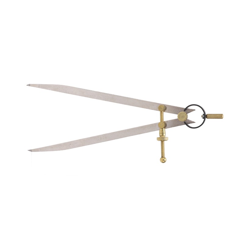 Wing Divider High Accuracy Rust Resistant Gold Adjustable Lockable Leather