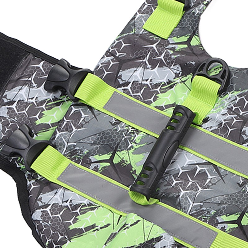 Dog Life Jacket Dog Life Preserver Adjustable Protective Dog Floatation