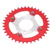 104BCD Electric Bike Chainring and Adapter 38T Aluminum Alloy CNC