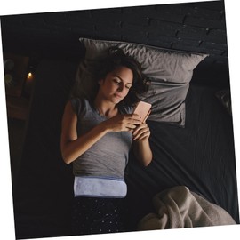 LALAFINA USB Charging Lumbar Support Belt for Lower Back Pregnancy Belt Unisex Waist Support Elastic Waist Brace Suitable for Yoga and Sports