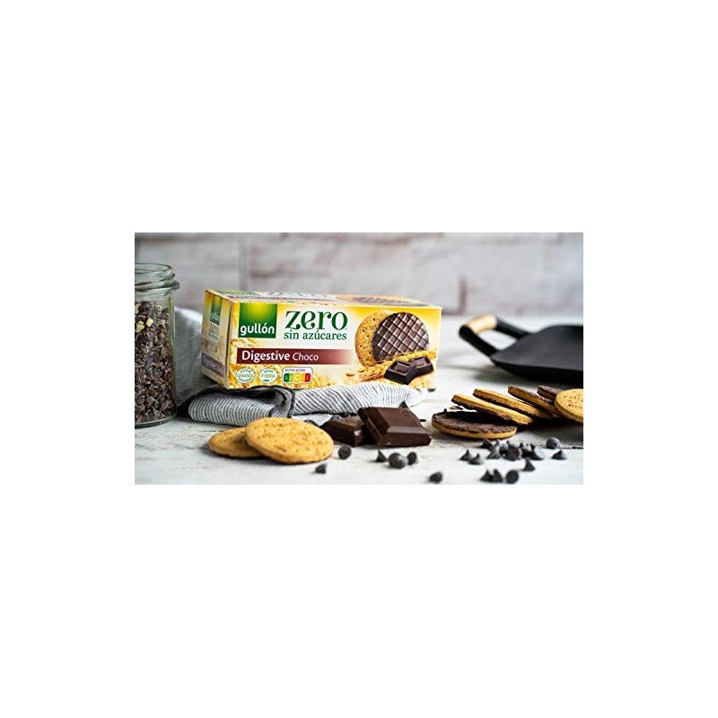 Gullón Galletas Digestive Choco Sin Azúcar 270 G