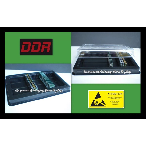 Unbranded Server Memory Packaging Box Tray for DDR DRAM Memory