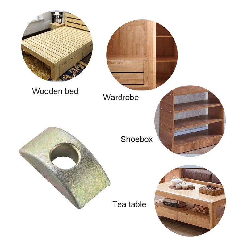 XINGSUI Pack of 40 Half Moon Washers, Screw Nut Connection