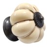 Wannianmu 5 Pack Vintage Ceramic Pumpkin Cabinet Knobs, Kitchen Cabinet