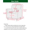 CRFATOP Stretch Mid Century Modern Armchair Slipcover 1-Piece Solid Accent