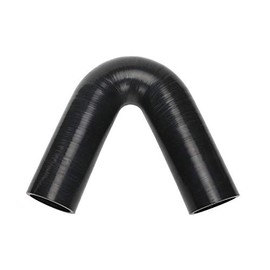 AC PERFORMANCE ID 2" (51mm) 135 Degree Elbow Coupler Leg Length 5" (127mm) Universal Automotive Pure Silicone Hose Black