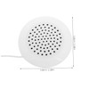 TEHAUX 2Pcs Mini Pillow Speaker for Sleeping Portable Audio Device
