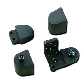 Pacific Doorware US Aluminum Style Storefront Door Pivot Hinge Set in Duronotic Finish - Choose Handing (Left Hand)