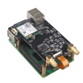 ZDE ZP596 PCIe to M.2 E Key WiFi7 6 6E 5 PCIe to 2.5G Ethernet Network Port HAT Adapter Expansion Board for Raspberry Pi 5 Support Google TPU WiFi 7 BE200 WIFI6E AX210 MT7922 WIFI6 AX200