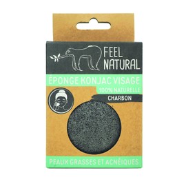 Konjac Charcoal Facial Sponge