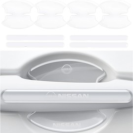 DEVENTORZ Fit Nissan Door Handle Protectors 8 Pcs Door Handle Protector Protector Car Sticker Anti-Scratch Protection Patrol ARIYA TIIDA TIIDA TIIDA XTRAIL ROGUE Car Accessories For Nissan