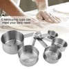 Measuring Cups and Spoons Set 5 Pcs, Stainless Steel Measuring