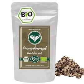 Azafran Organic Dandelion Root Tea Loose Cut - Dandelion Tea from Dandelion Root 250g