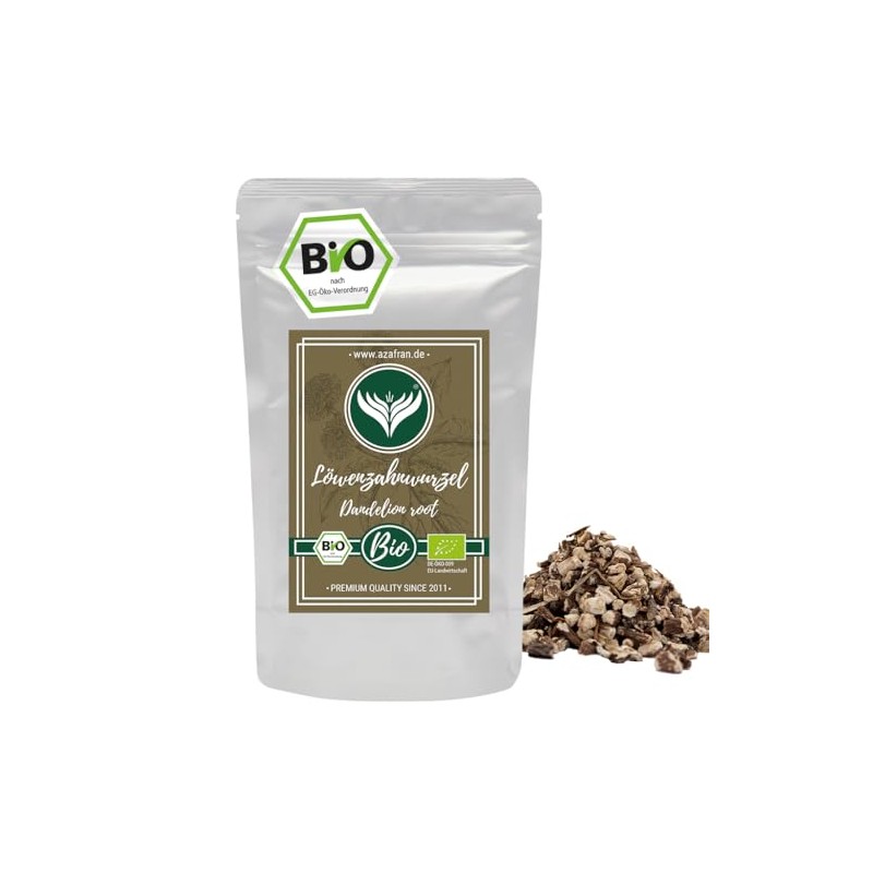 Azafran Organic Dandelion Root Tea Loose Cut - Dandelion Tea