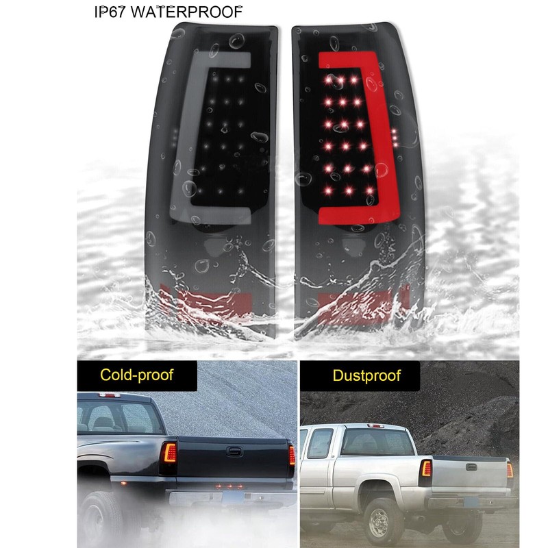 MOCW Updated LED Tail Light Assembly for 2003 2004 2005