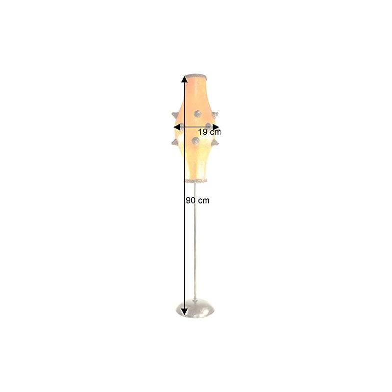 GURU SHOP Kokopelli Hugis Floor Floor Lamp, Fibreglass, 90 x