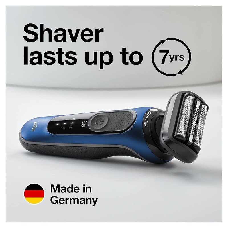 Braun Series 6 6040cs Electric Shaver with Charging Stand, Precision