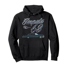 1963 Impala - Low Rider Kustom Lead Sled Hot Rod Muscle Car Pullover Hoodie