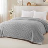Whale Flotilla Cuddly Blanket, Soft, Warm and Fluffy Waffle Blankets