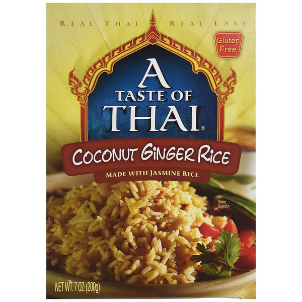 A Taste of Thai Coconut Ginger Jasmine Rice, 7 oz.