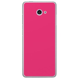 MAC Harrier Kyocera Easy Smartphone 2 A001KC Skin Sticker Cotinille Red Pattern Back Compatible Decor Sheet