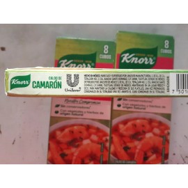 Knorr 3 Pack Knorr Camaron Bouillon Cubes (8 cubes per pack--24 cubes total)