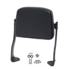 Motorcycle Passenger Sissy Bar Adjustable Backrest Pad Compatible with Harley