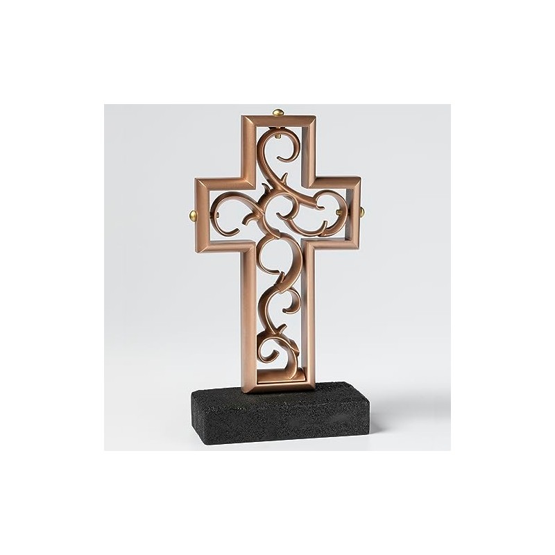 Unity Cross® Metallic Rose Gold; Unity Candle Unity Sand Elegant