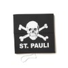 FC St. Pauli Skull Folding Seat Cushion (Black, One Size)