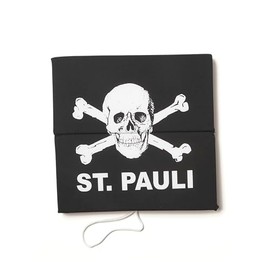 FC St. Pauli Skull Folding Seat Cushion (Black, One Size)