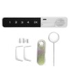 Smart Password Lock Zinc Alloy Touch Keypad Flat Bolt for
