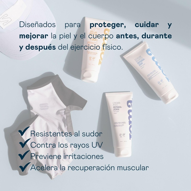 Valquer Invisible Sun Serum for Face SPF 50+ for Athletes