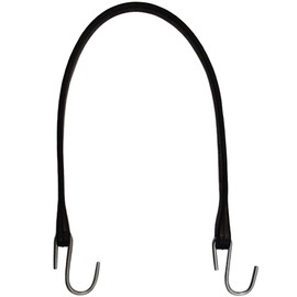 Reliable Aftermarket Parts Our Name Says It All, One New Rubber 21" Universal Bungee Cord Strap Tiedown with Steel S Hooks
