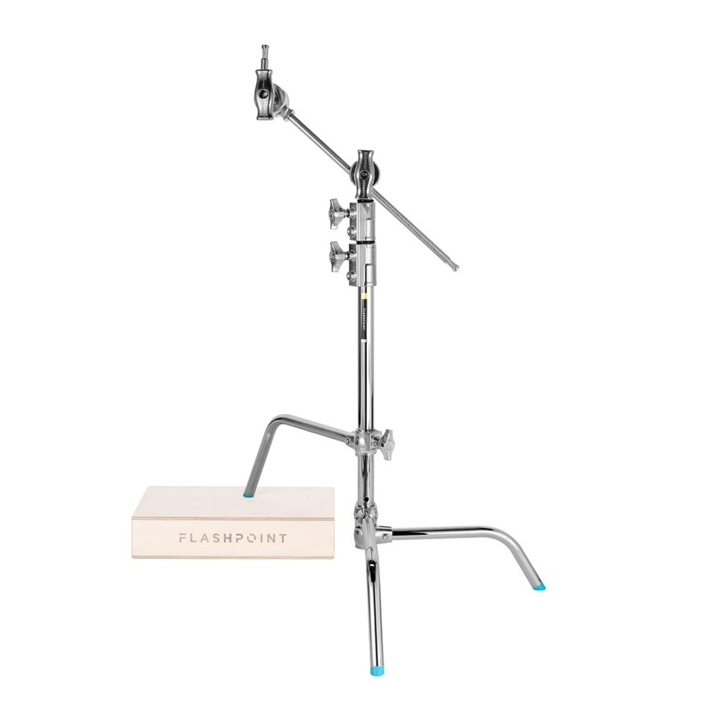 Flashpoint 20" Quick Sliding Leg C-Stand Kit with 2.5" Grip