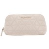 VALENTINO Carnaby Soft Cosmetic Case Ecru, ecru