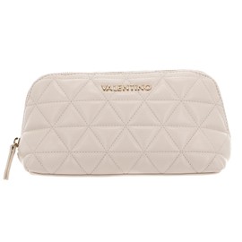 VALENTINO Carnaby Soft Cosmetic Case Ecru, ecru