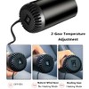Baceyong 150 W 24 V Auto-Heizlüfter, tragbarer Auto-Windschutzscheiben-Entfroster, Stecker in