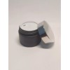 Meliars Envase Pomadera 50 Grs Negra Frost Tapa Plata Y