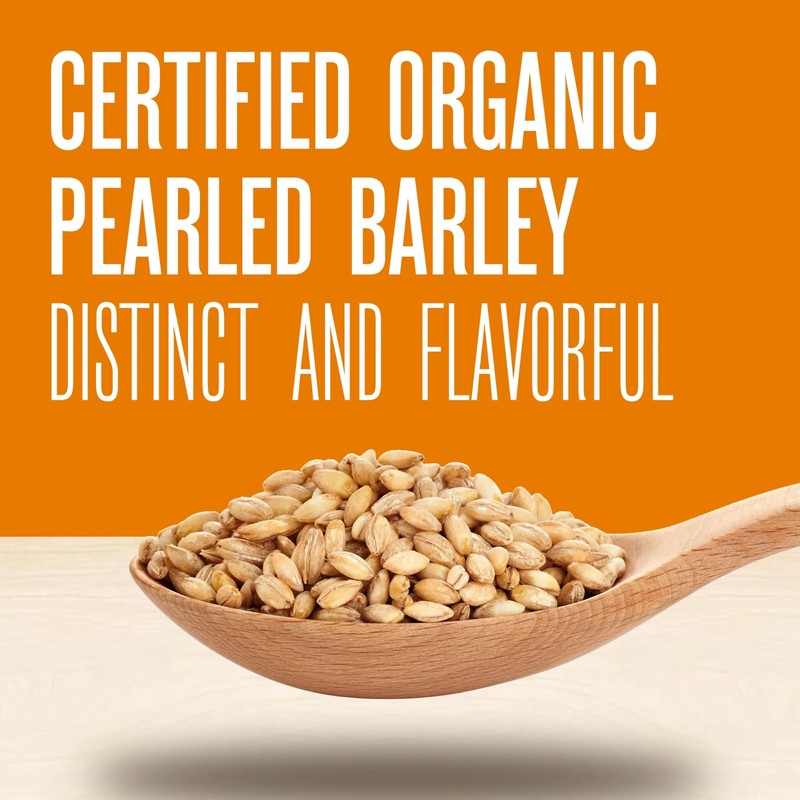 Arrowhead Mills Organic Pearled Barley, 28 oz Bag (Pack of