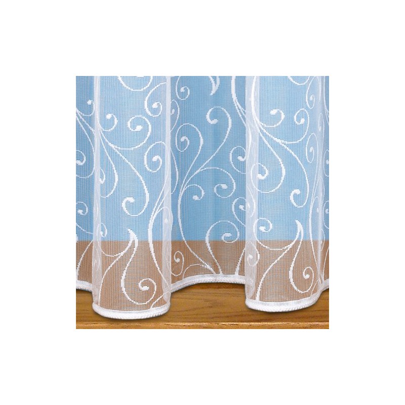 John Aird Scroll Design Net Curtain - Sold By The