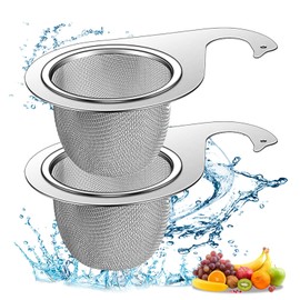 BJLBOJEY Accesorios para fregaderos Colador de alimentos，Coladera Fregadero Swan Inoxidable Cesta Filtradores Drenaje,Colador para Fregadero de Cocina(sc124)