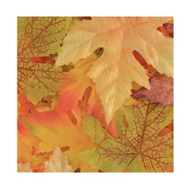 Thanksgiving 100 Fake Fall Leaves Artificial Leaves Autumn Party Decor Weddings