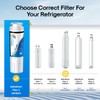 EXCELPURE UKF8001 Replacement for Whirlpool FILTER 4, EDR4RXD1, 4396395, WRX735SDBM00,
