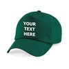 Kids Baseball Cap (Bottle Green)