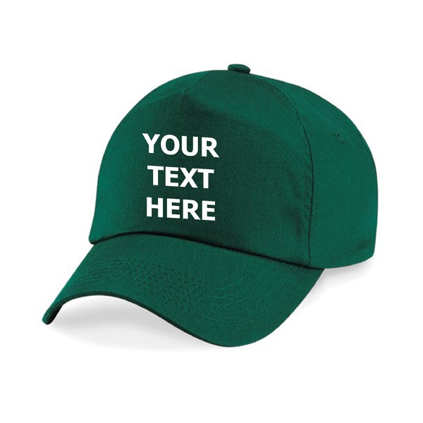 Kids Baseball Cap (Bottle Green)