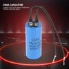 CD60 Run Capacitor with Wire 250V AC 50uF 50/60Hz Motor